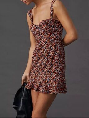 Anthropologie  Hutch Floral  Mini Dress
